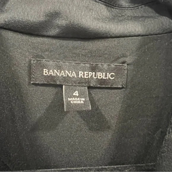 Banana Republic Women’s Tuxedo Jumpsuit Black Tailored One Piece Pant Suit 4 - Picture 5 of 11